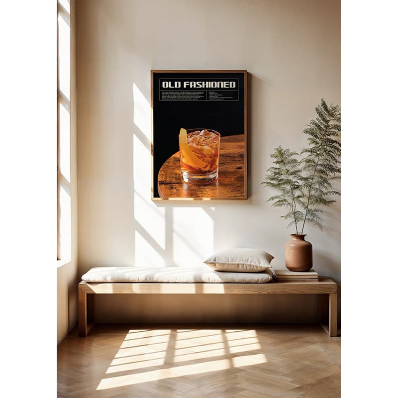 Poster Gallerix This Is Old Fashioned Cocktail