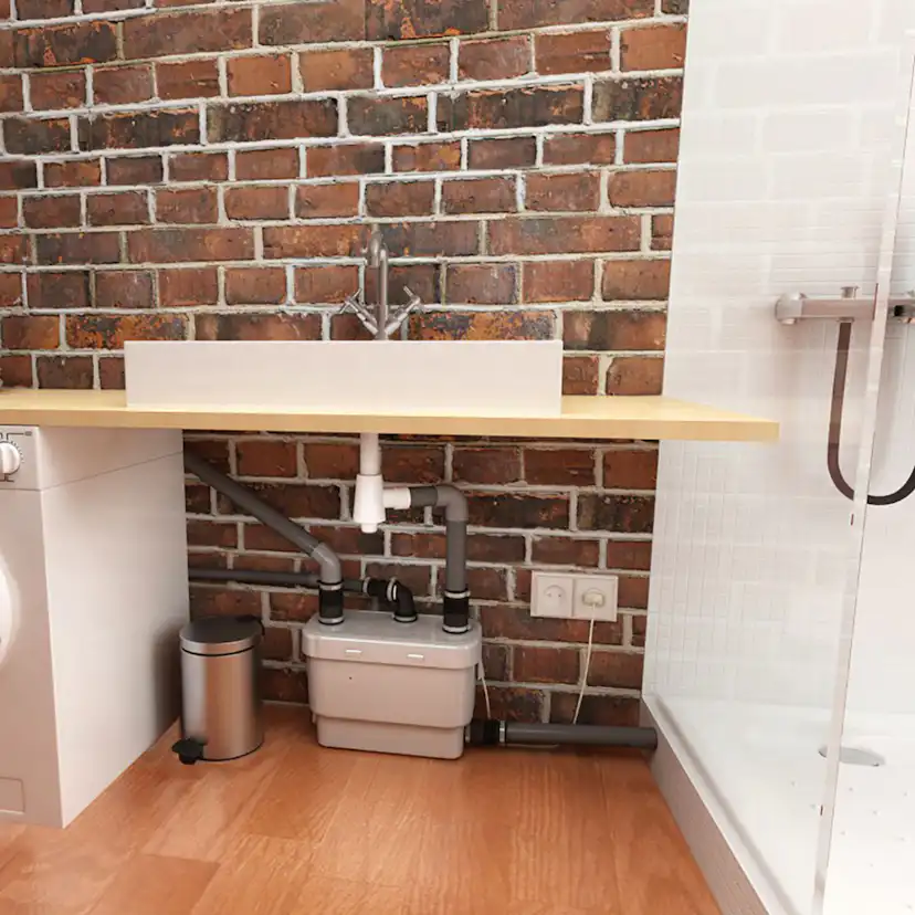 Pump Saniflo Sanispeed+ För Kök och Tvättstuga