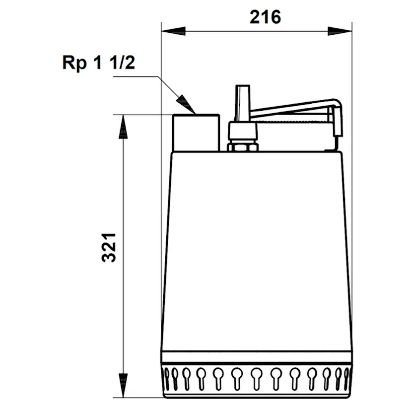 Grundvattenpump Grundfos AP12.40.04.A1