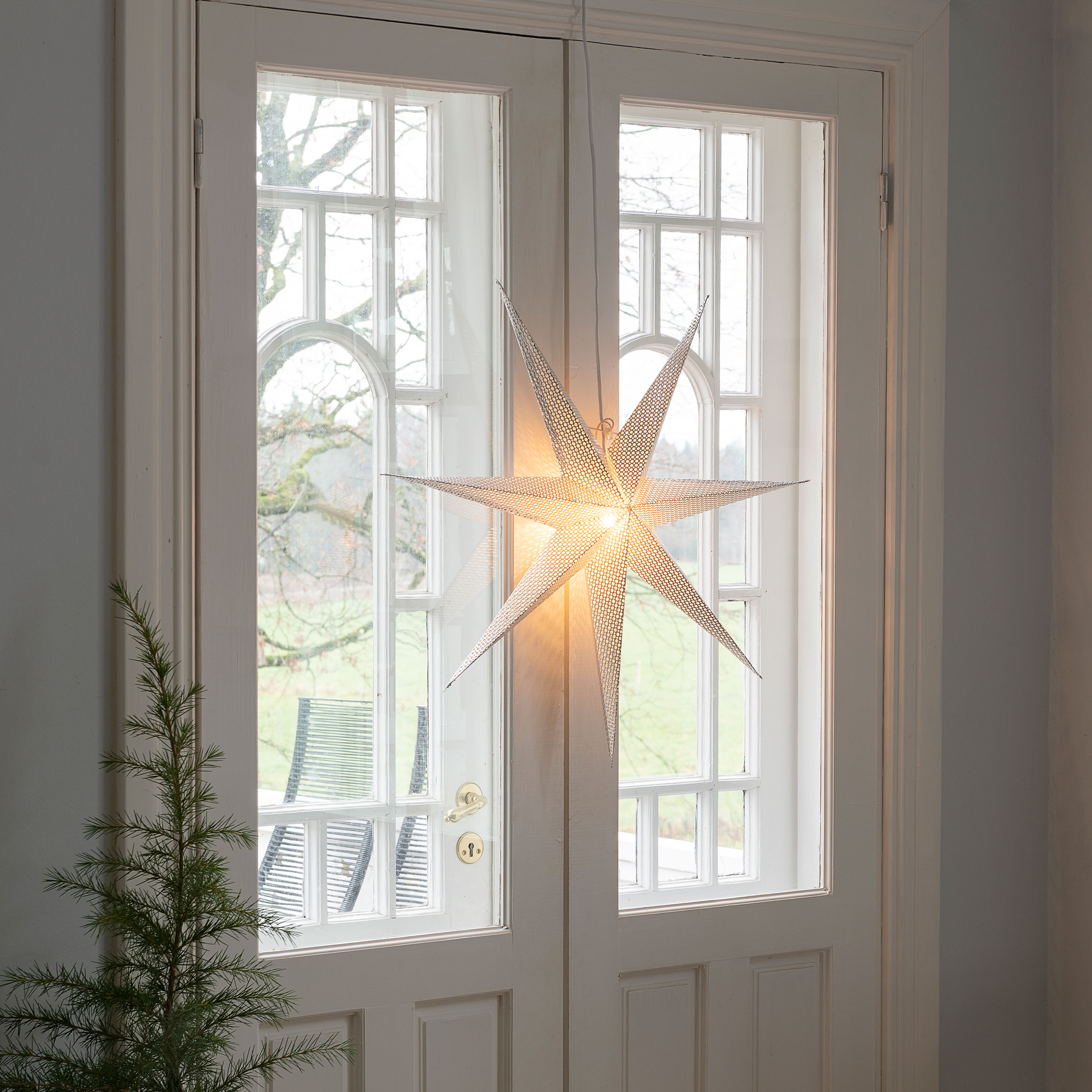 Adventsstjärna Gnosjö Konstsmide 7-uddig 60 cm