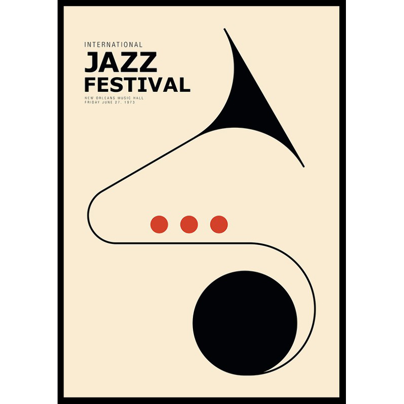 Poster Gallerix Jazz Festival Music