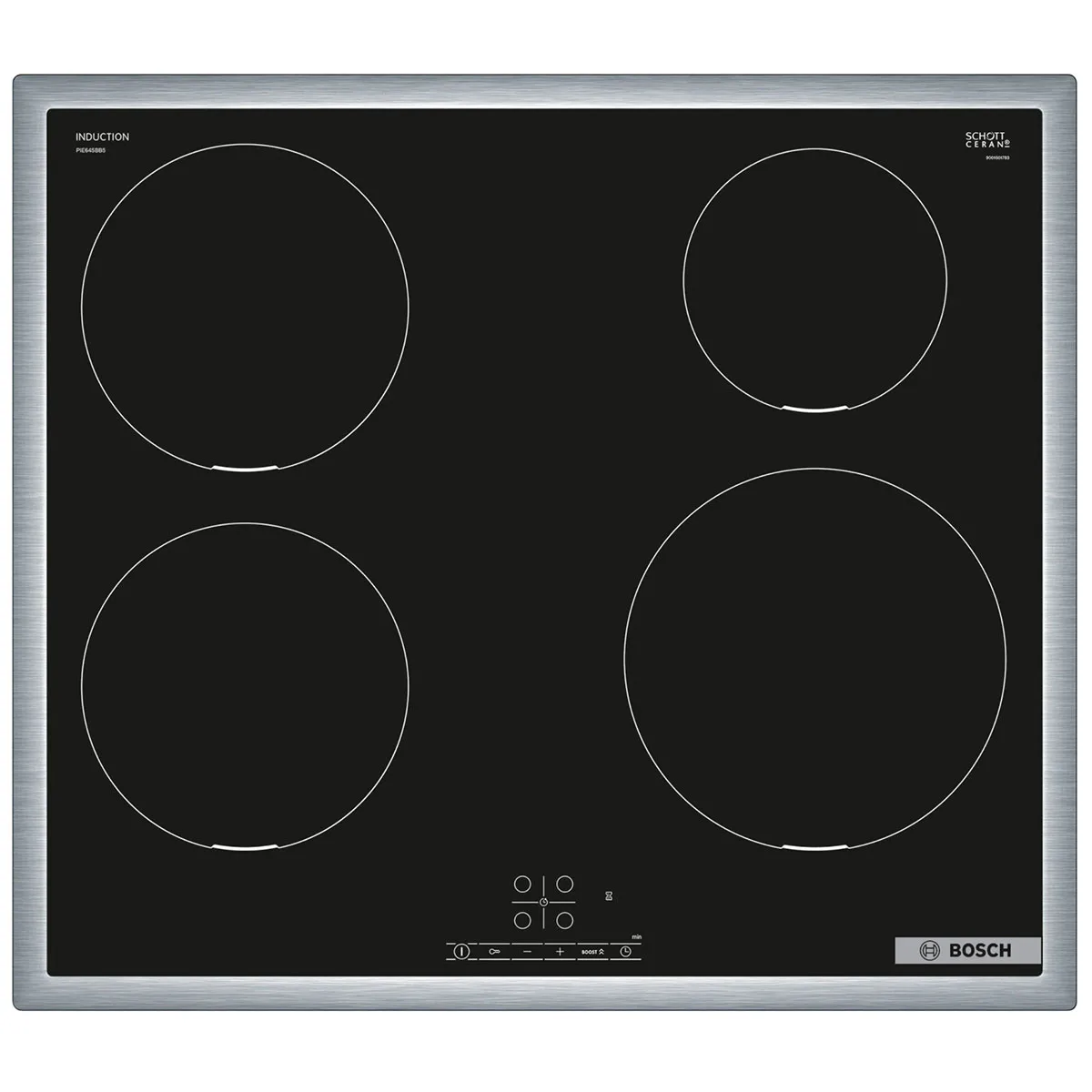 Induktionshäll Bosch PIE645BB5E Serie 4