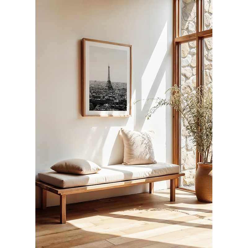 Poster Gallerix La Torre Eiffel De Paris B&W