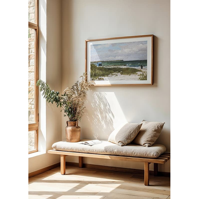 Poster Gallerix Kystlandskab Hornbæk By Carl Locher