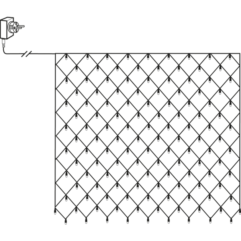 Ljusnät Star Trading Serie LED