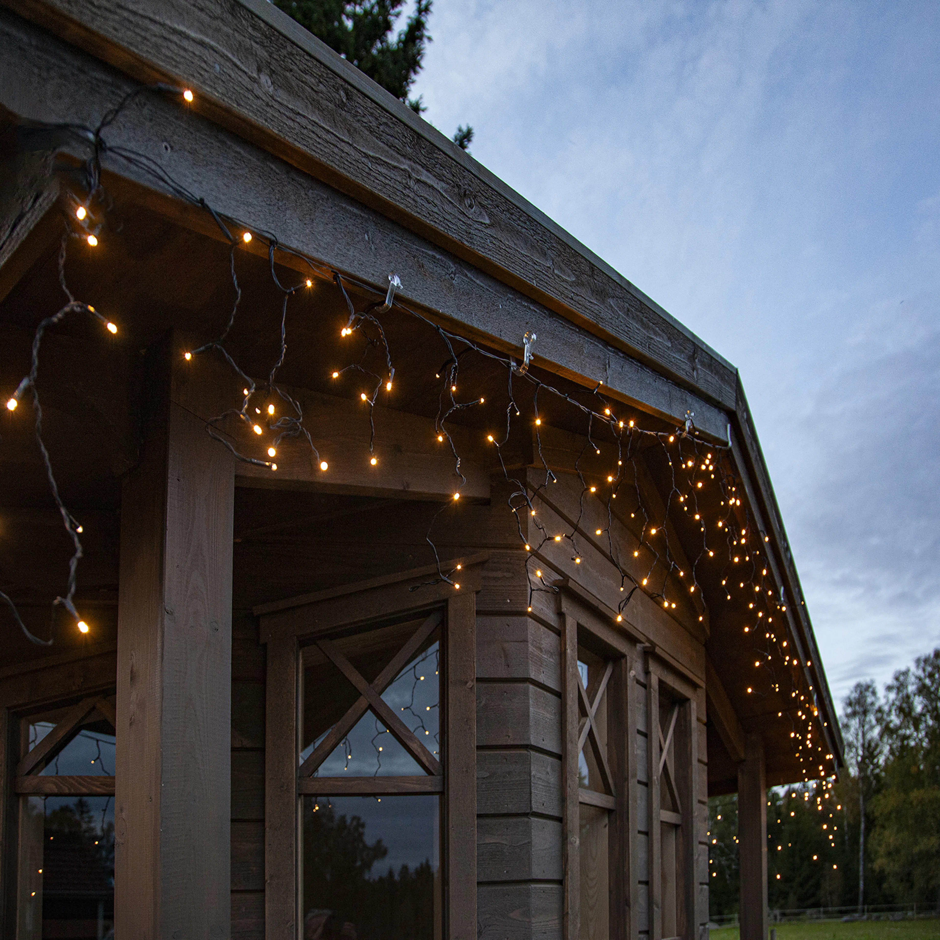 Istappsslinga Star Trading Shiny Warm White