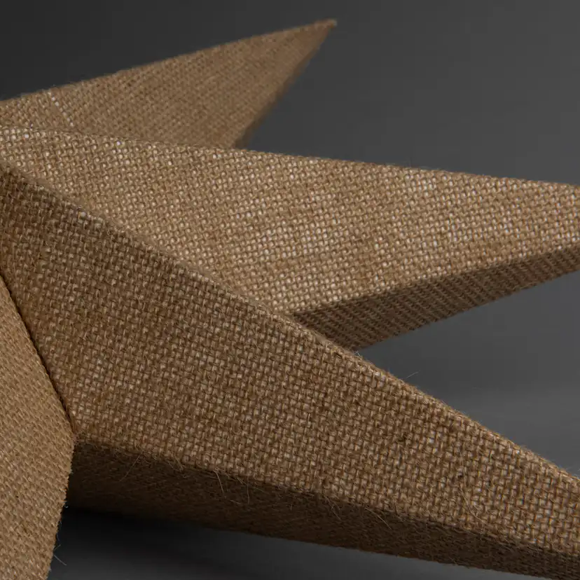 Adventsstjärna Gnosjö Konstsmide Pappersstjärna med Textilstruktur inkl. Sladdställ