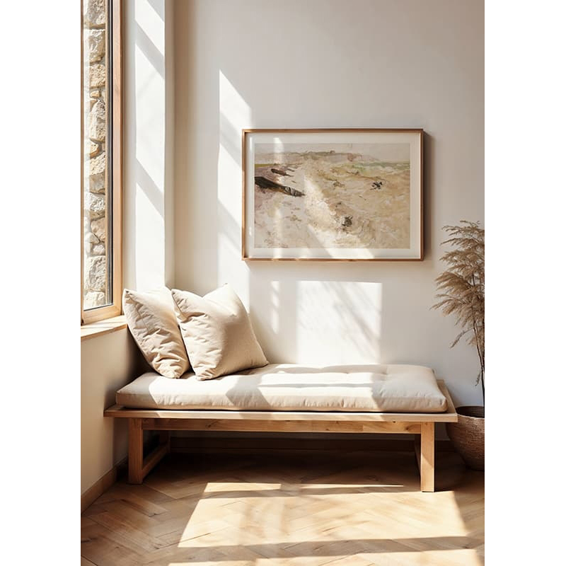 Poster Gallerix From The Beach At Dieppe By Frits Thaulow