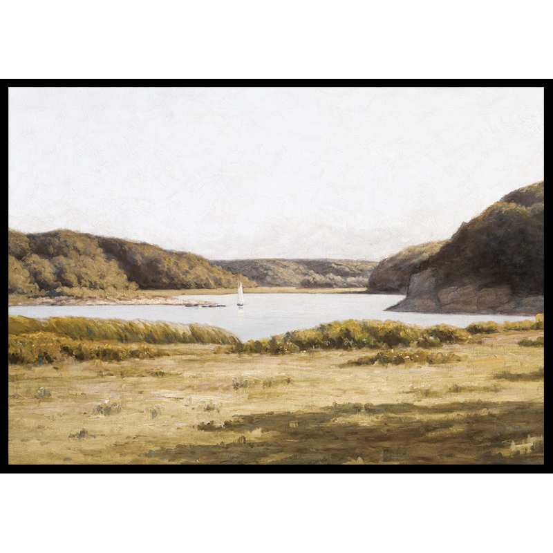 Poster Gallerix Inlet Gloucester Harbor By Richard Gruelle