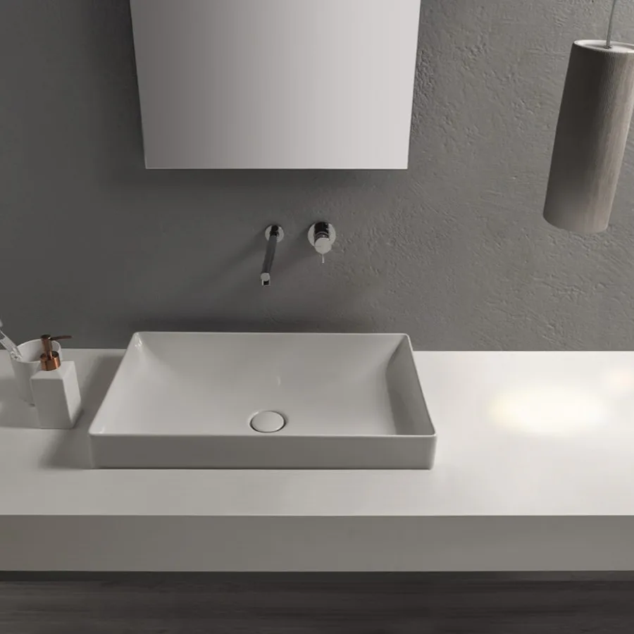 Tvättställ Globo T-Edge 6-B6R61.BI