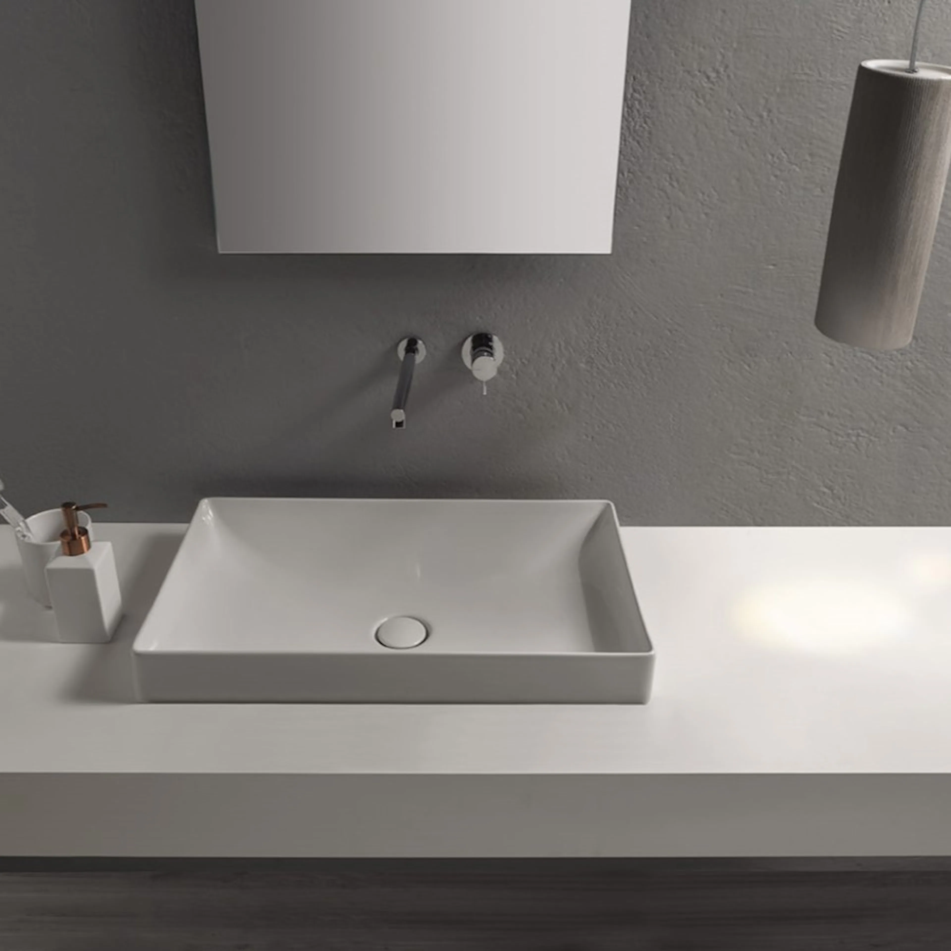 Tvättställ Globo T-Edge 6-B6R61.BI