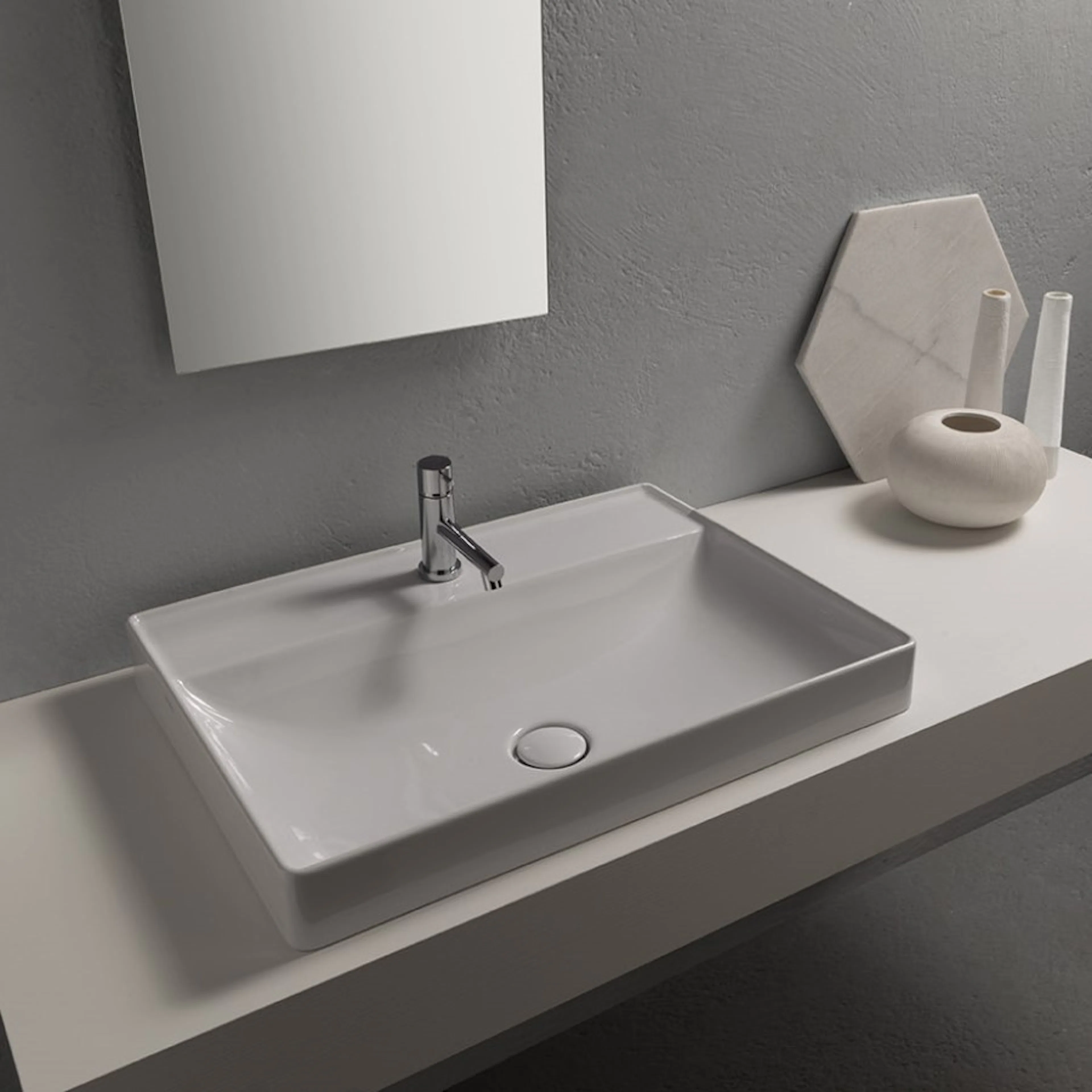 Tvättställ Globo T-Edge 6-B6R62.BI