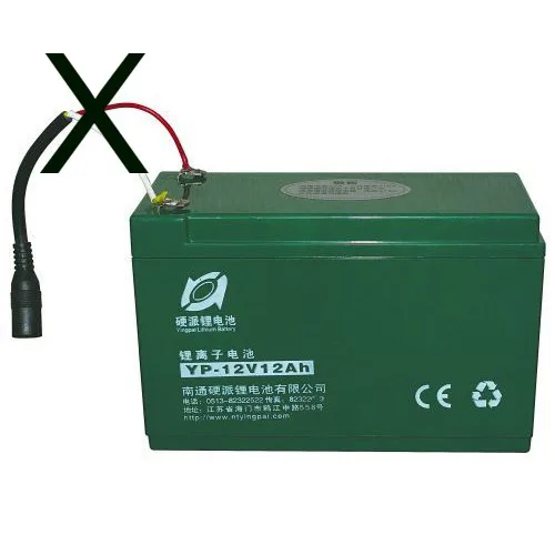 Batteri Ryom till Elspruta på Hjul