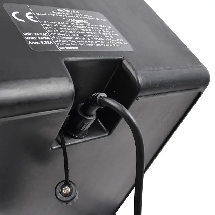 Värmebalja Willab 60 l Rektangulär