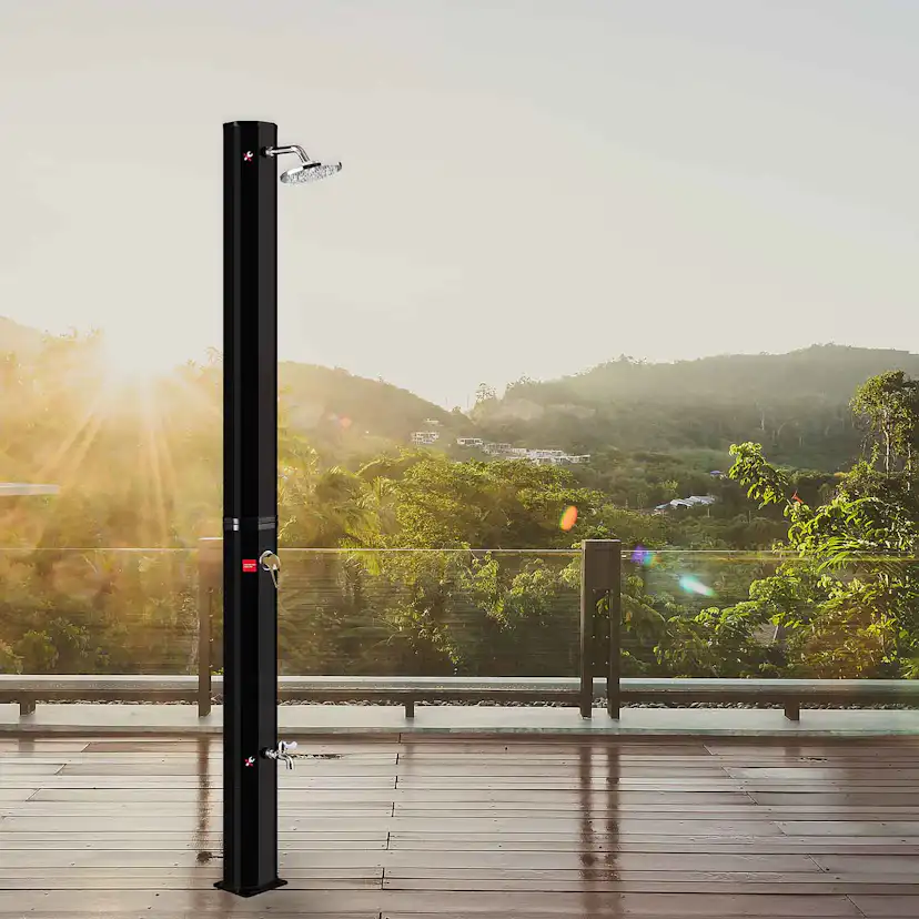 Utedusch Landskap Skvala 40L Soluppvärmd Trädgårdsdusch