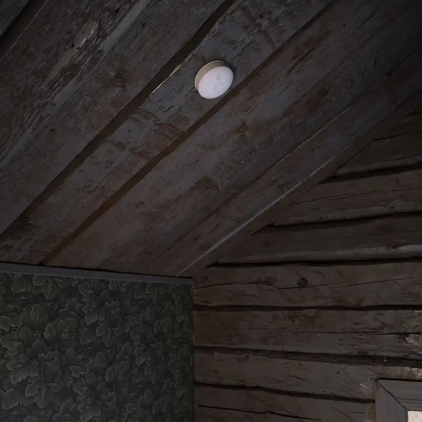 Brandvarnare Housegard Luma Trådlös 10-årsbatteri 2-pack Seriekopplingsbar