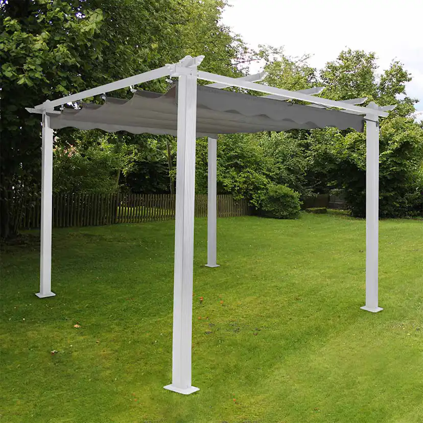 Tyg Landskap Skugga Pergola 4X4M