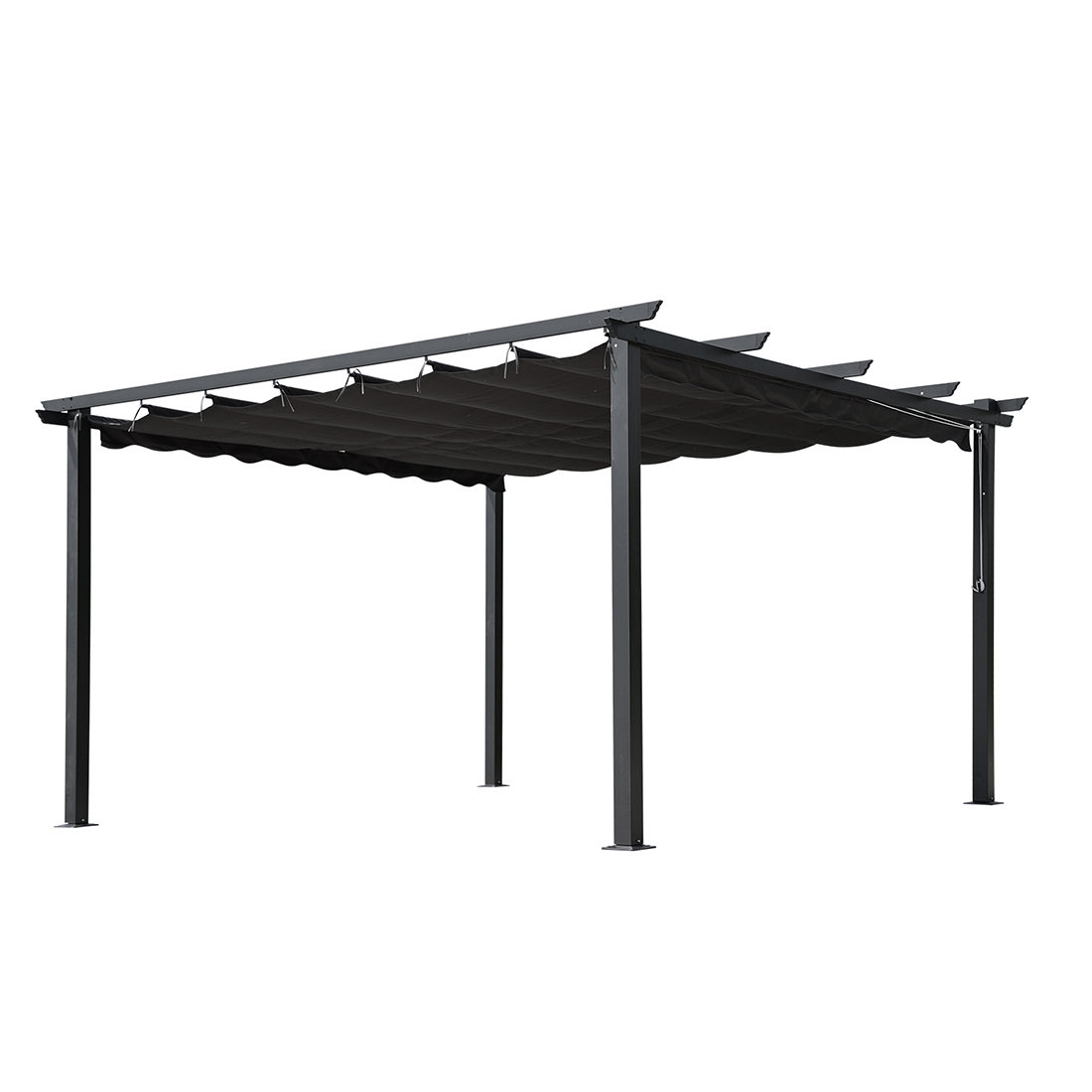 Tyg Landskap Skugga Pergola 4X4M