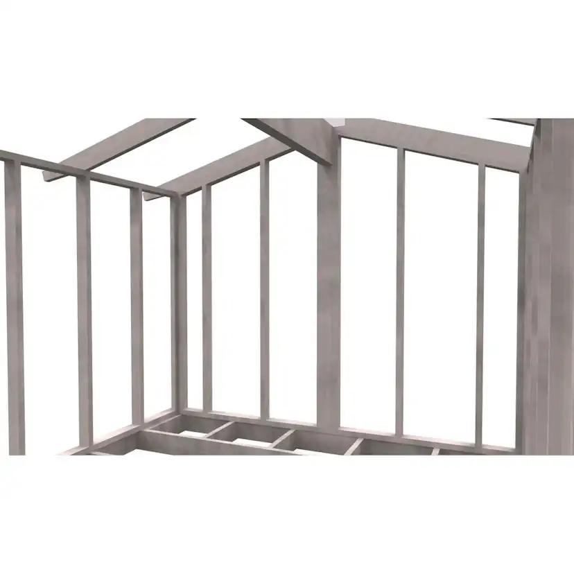 Friggebodsstomme Byggstommar 16 grader 4500x3190 mm Lösvirke