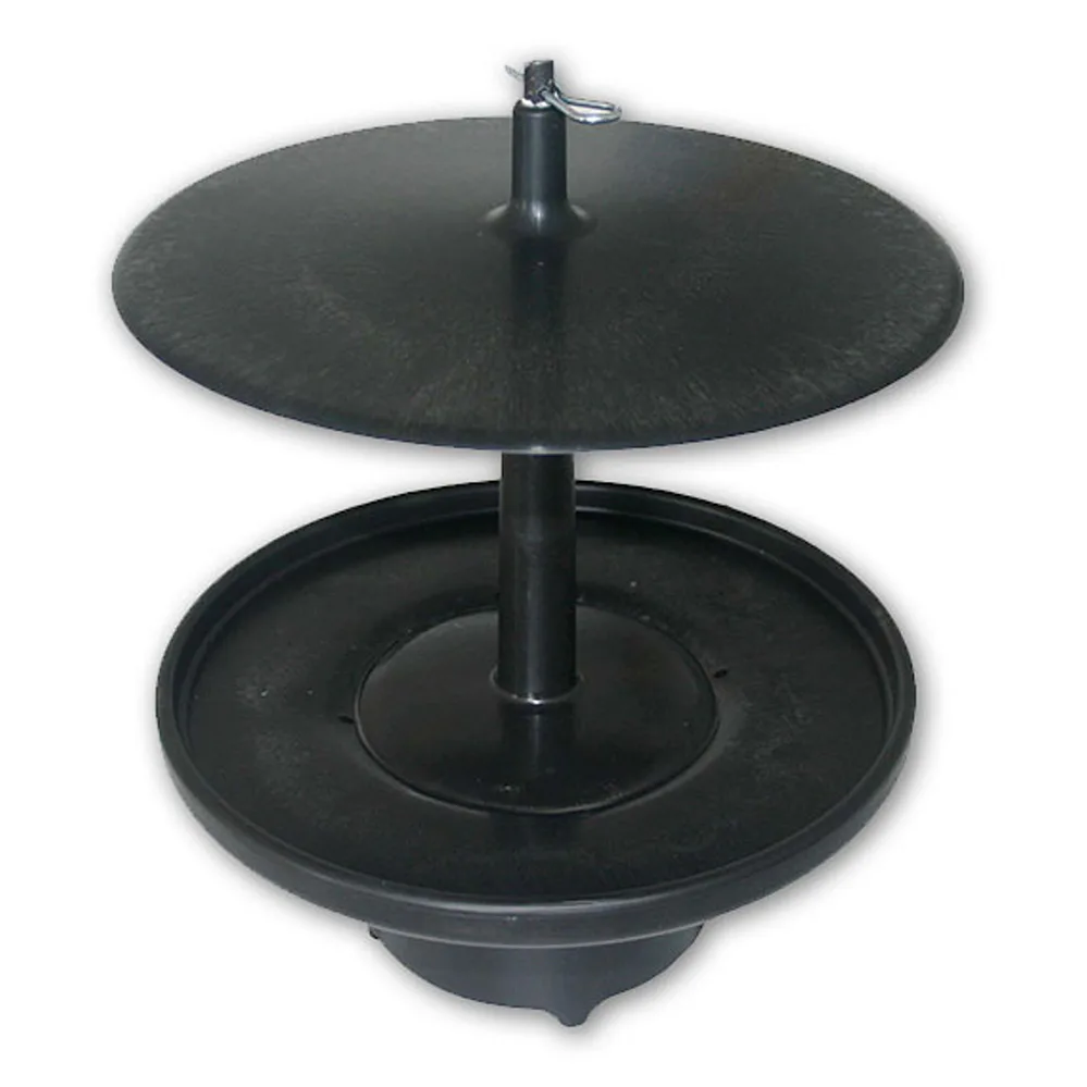 Saltstenshållare OK Plast för 10 kg sten Svart