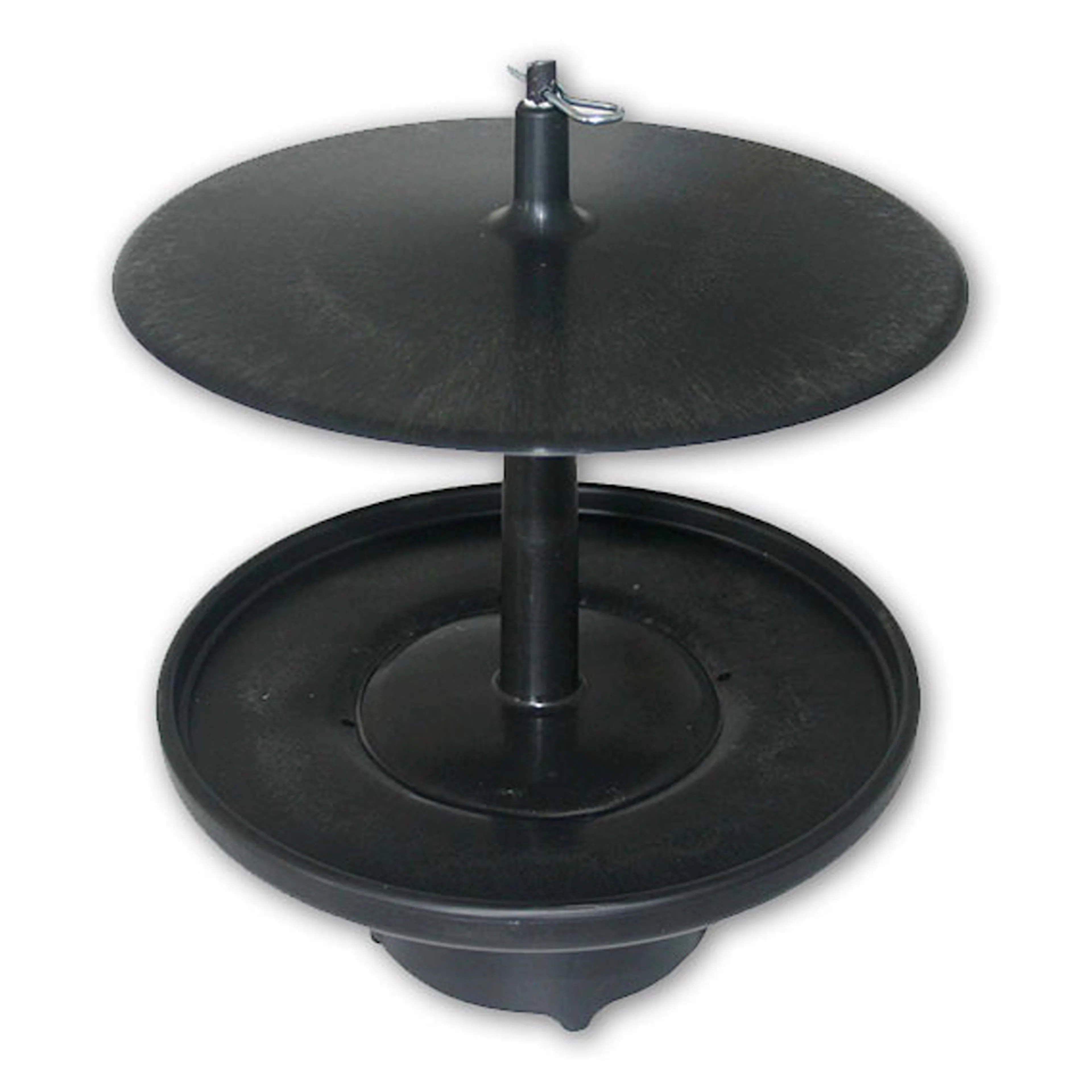 Saltstenshållare OK Plast för 10 kg sten Svart