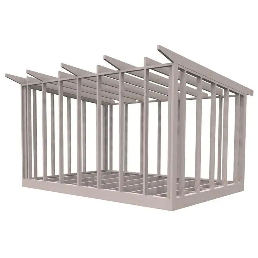 Friggebodsstomme Byggstommar 6 grader 4500x3190 mm Lösvirke