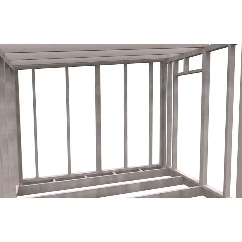 Friggebodsstomme Byggstommar 6 grader 4500x3190 mm Färdiga Sektioner