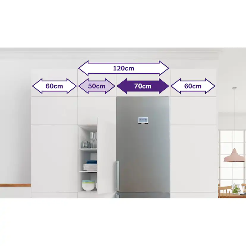 Kyl/Frys Bosch KGN49XWEA Serie 4