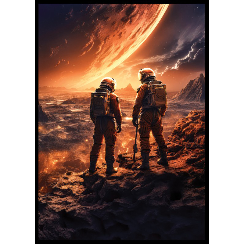 Poster Gallerix Space Astronauts