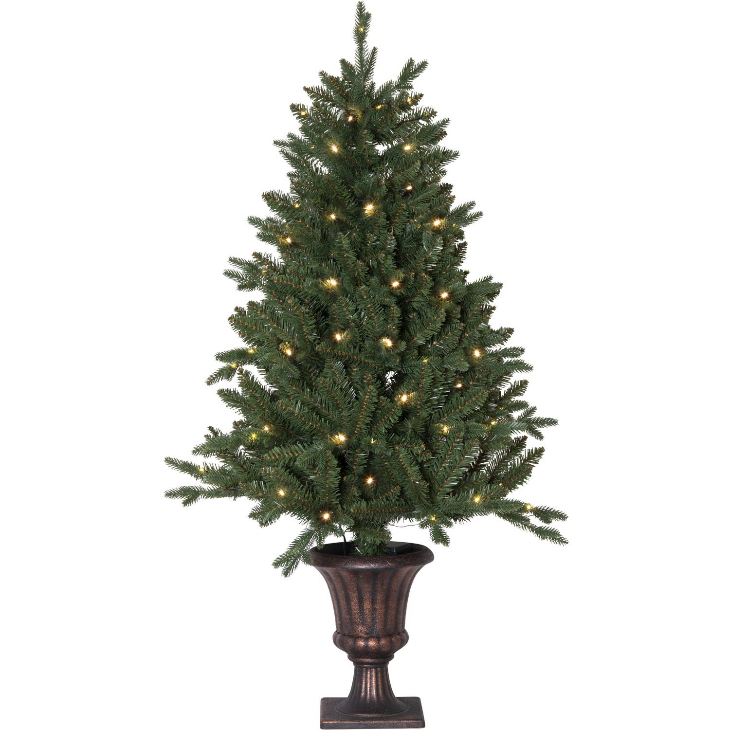 Julgran Star Trading Byske Plastgran 120 cm med LED 80 Ljus