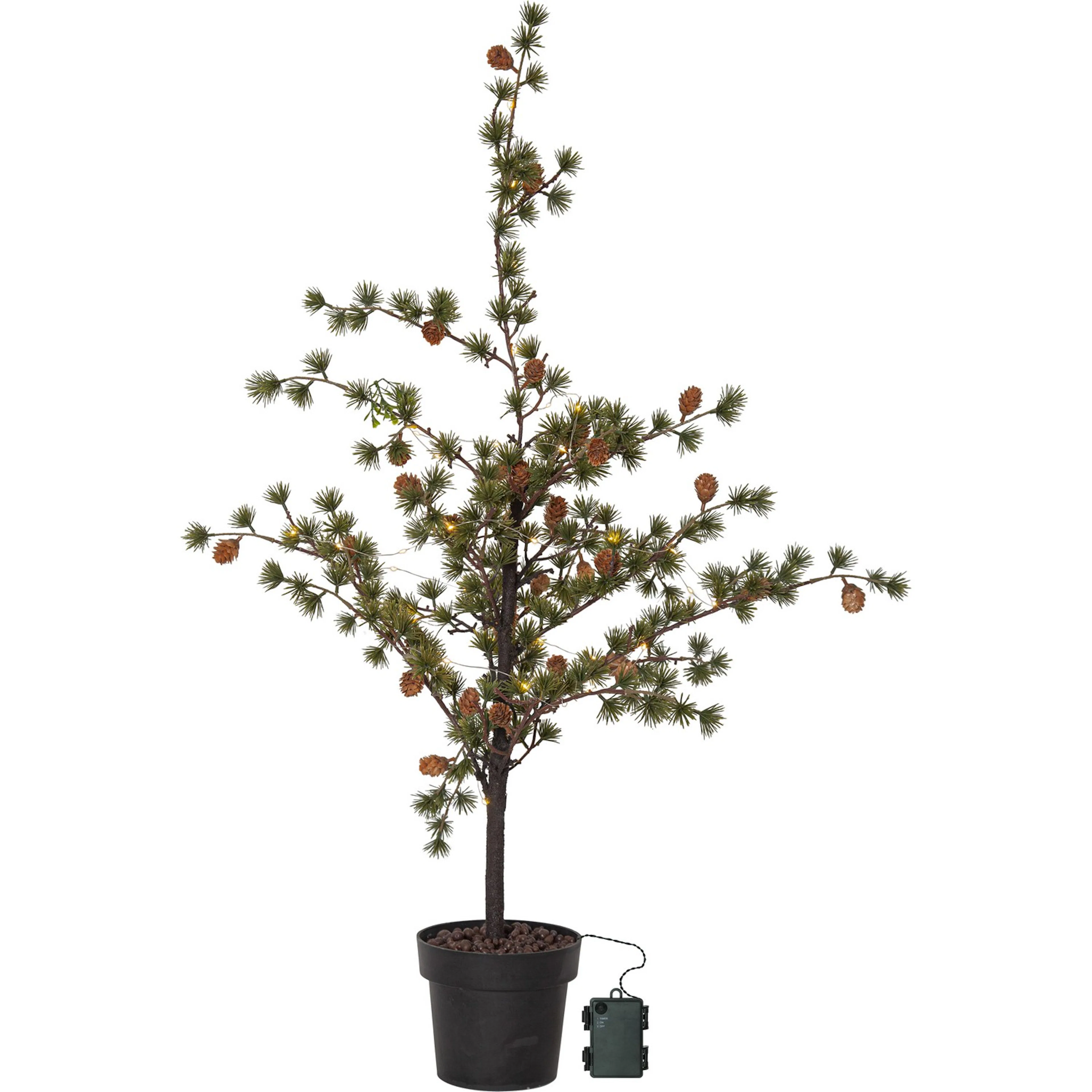 Dekorationsträd Star Trading Larix 115 cm 40L