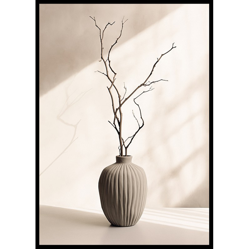 Poster Gallerix Flower Pot And Branch No2