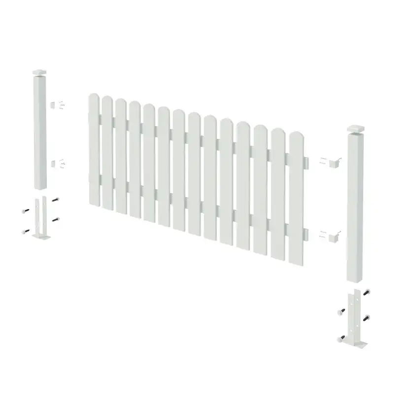 Staket Palmako Kamilla 10 180x100 cm