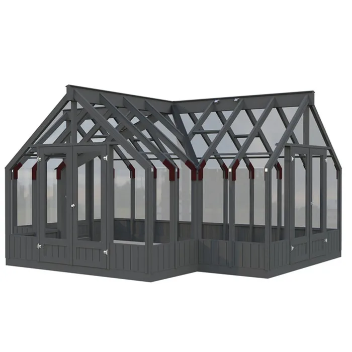 Växthus Palmako Emilia 19,9 m² (inv. 19,1 m²)