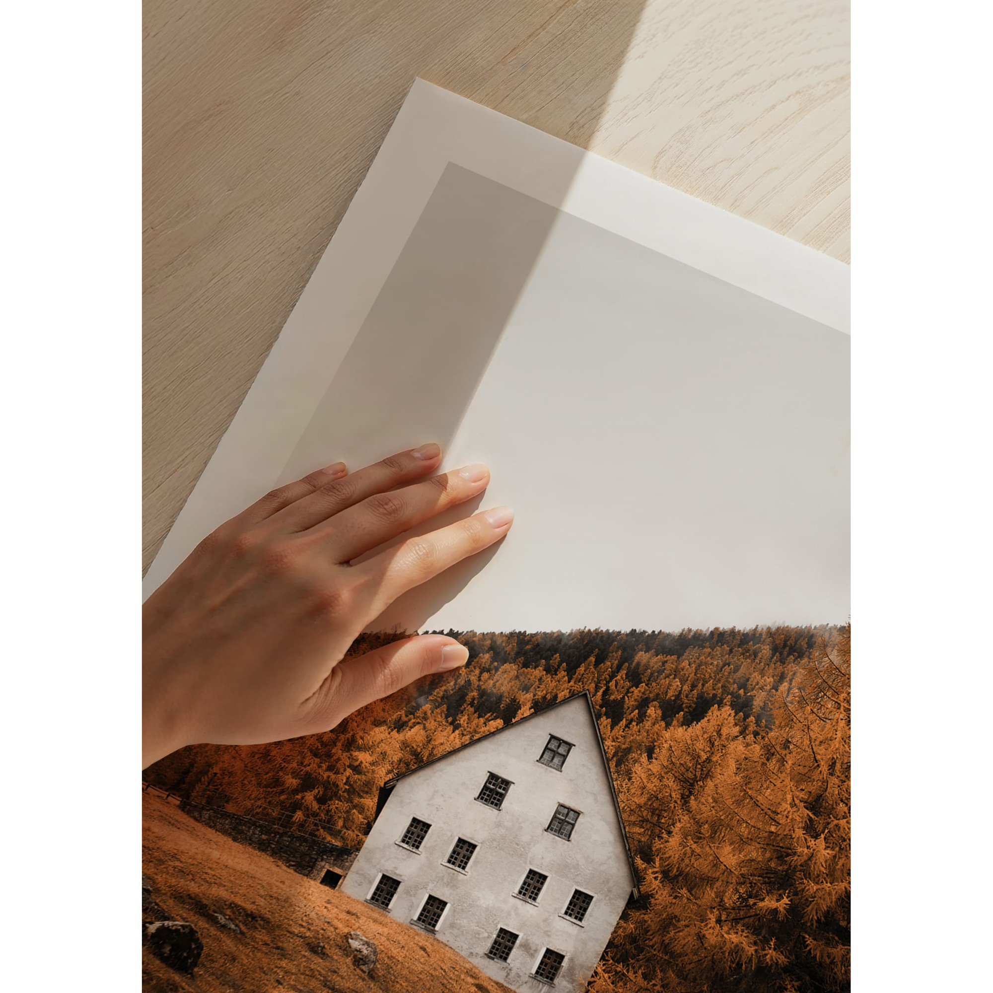 Poster Gallerix House In Autumn