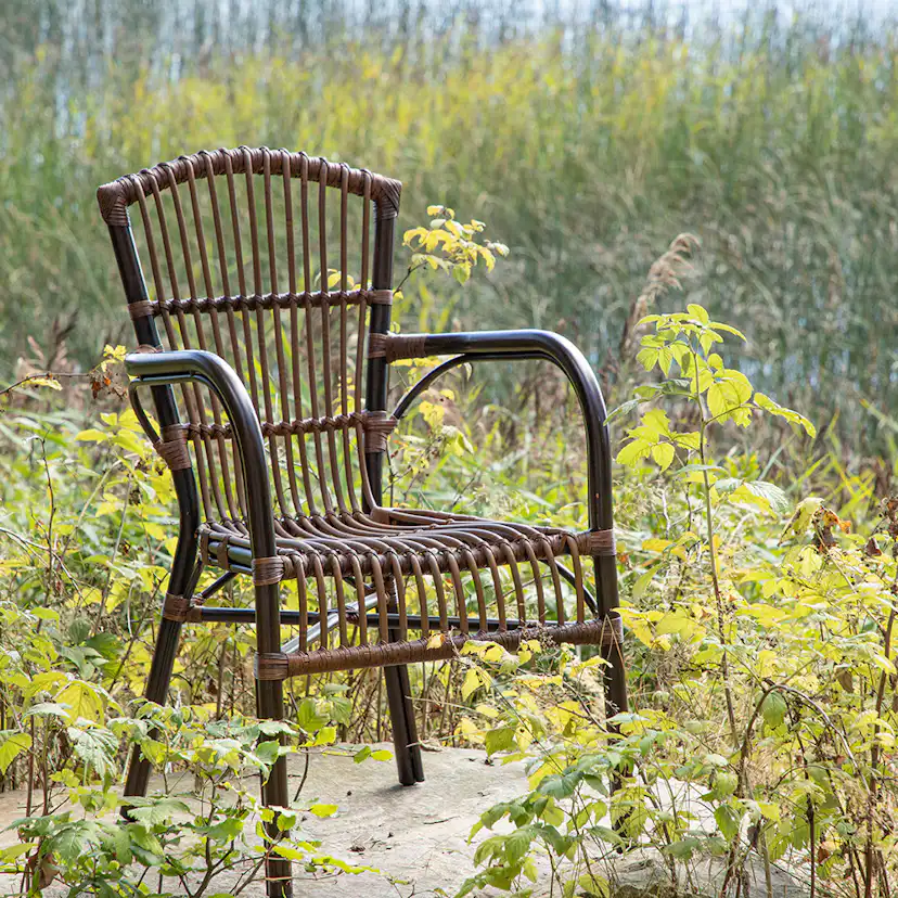 Trädgårdsstol Venture Home Galera Rottingstol Utomhus