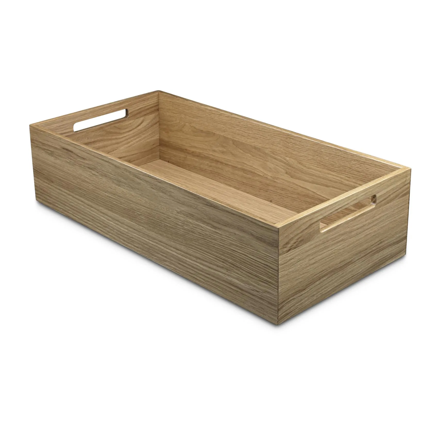 Trälåda Theofils Fineline Mosaiq med Handtagshål Ek 236X472X120 Mm