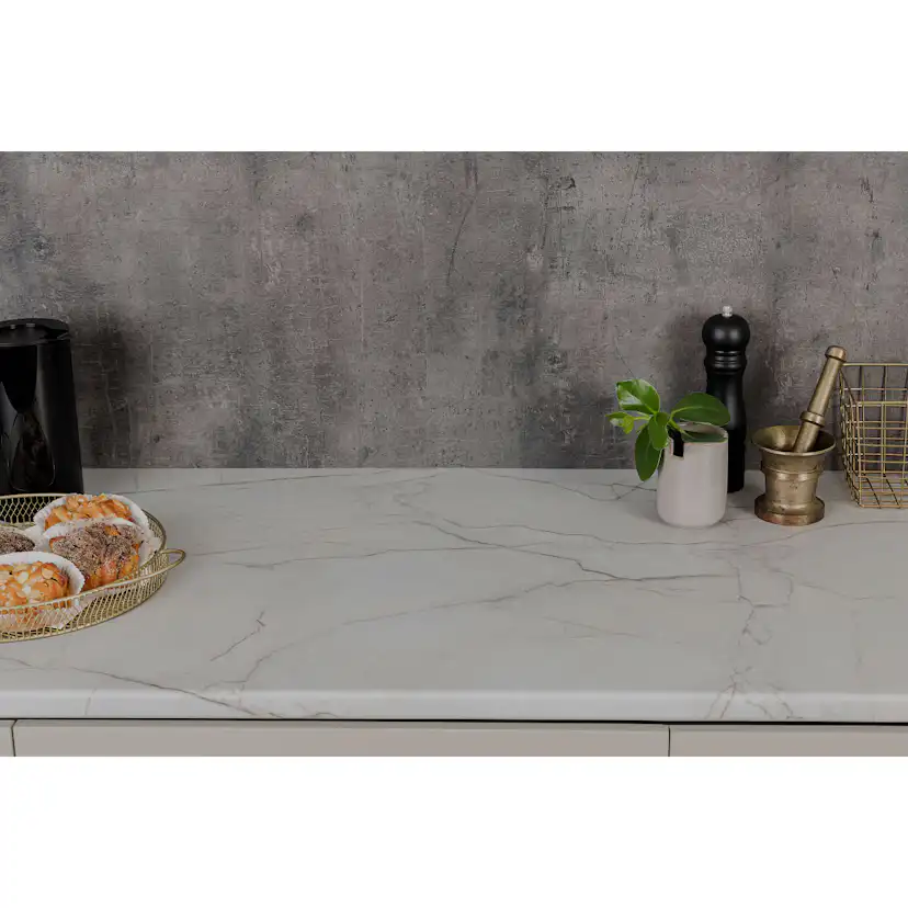 Bänkskiva Wilsonart 28x610x3000 4926-EM Marmo Puro