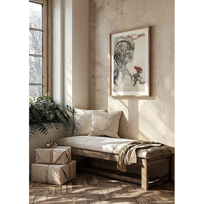 Poster Gallerix Julbocken By John Bauer