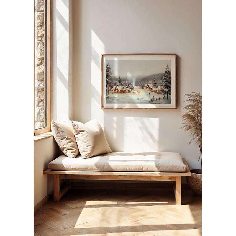 Poster Gallerix Winter Village No1