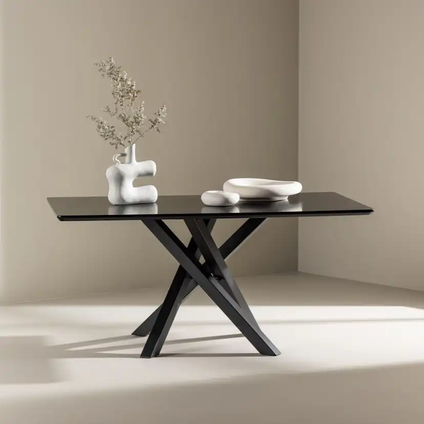 Soffbord Venture Home Piazza Svart Fyrkantigt Vardagsrumsbord