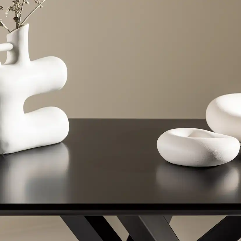 Soffbord Venture Home Piazza Svart Fyrkantigt Vardagsrumsbord