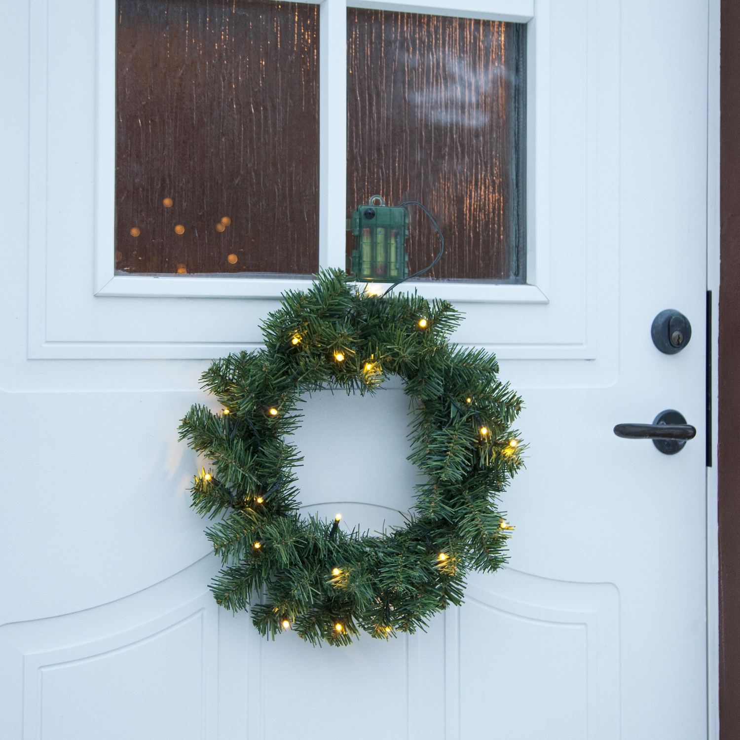 Krans Star Trading Alaska Batteridriven LED-Ljuskrans