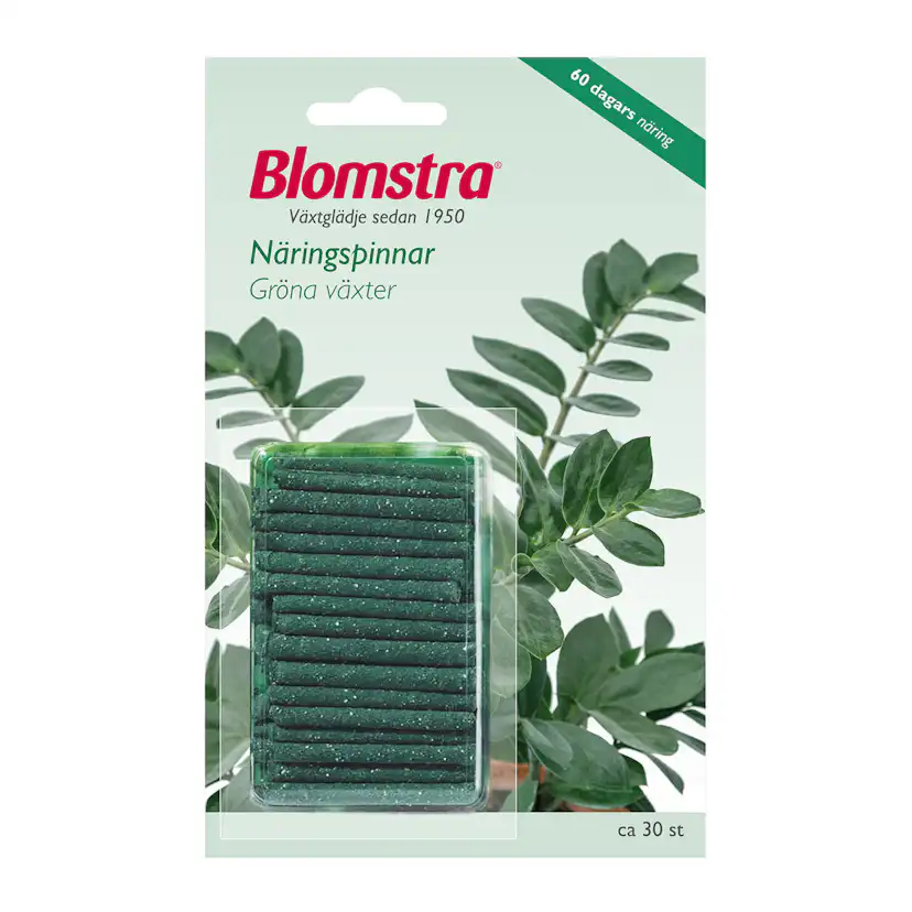 Näringspinnar Blomstra Gröna Växter 30 st