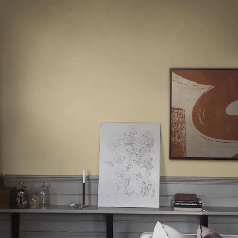 Tapet Boråstapeter Canvas Yellow 6126