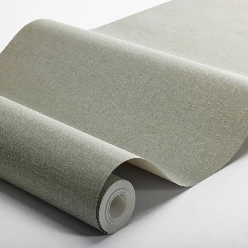 Tapet Boråstapeter Canvas Olive 6130