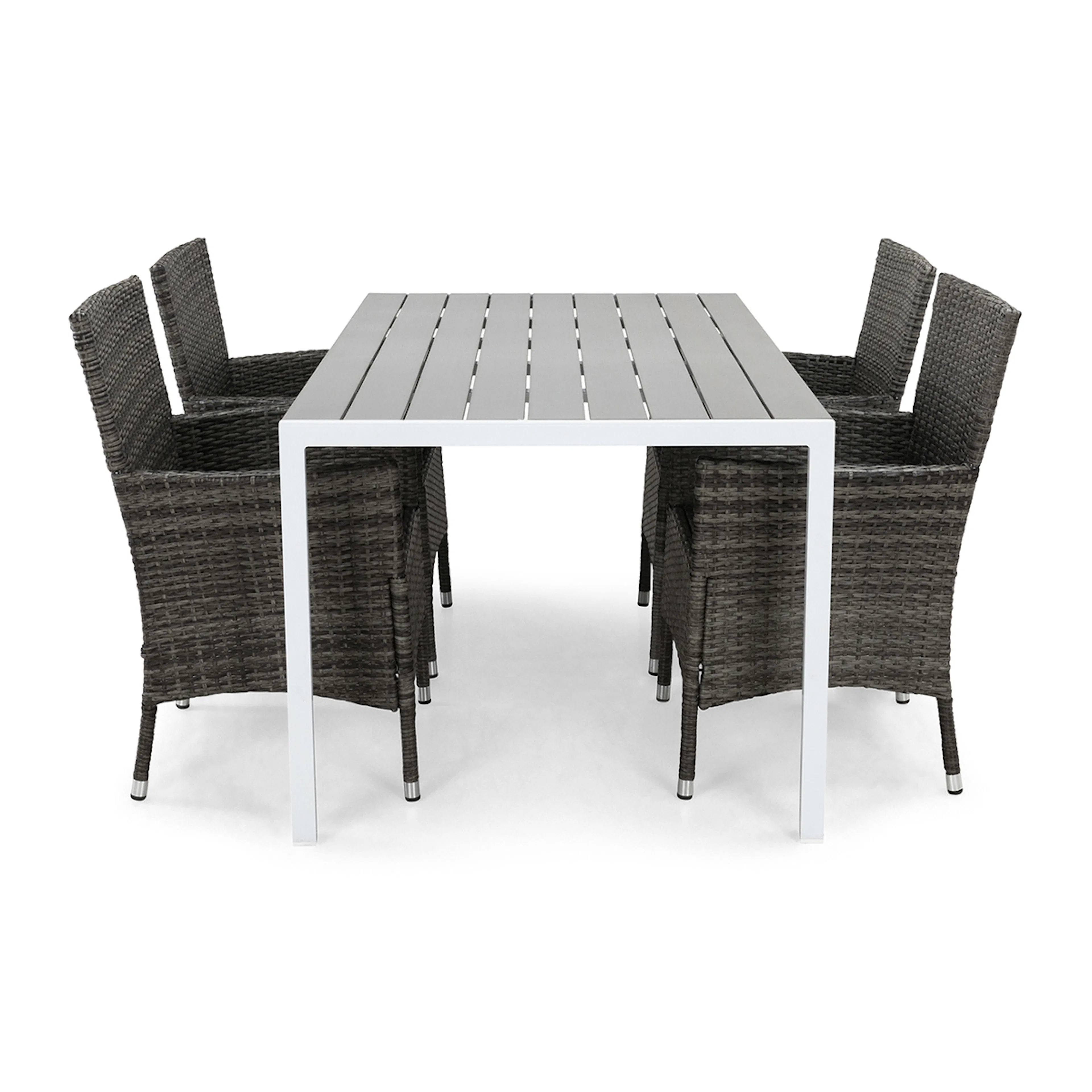 Trädgårdsgrupp Comfort Garden Tunis Matgrupp Utomhus 150 + 4 Thor Fåtölj