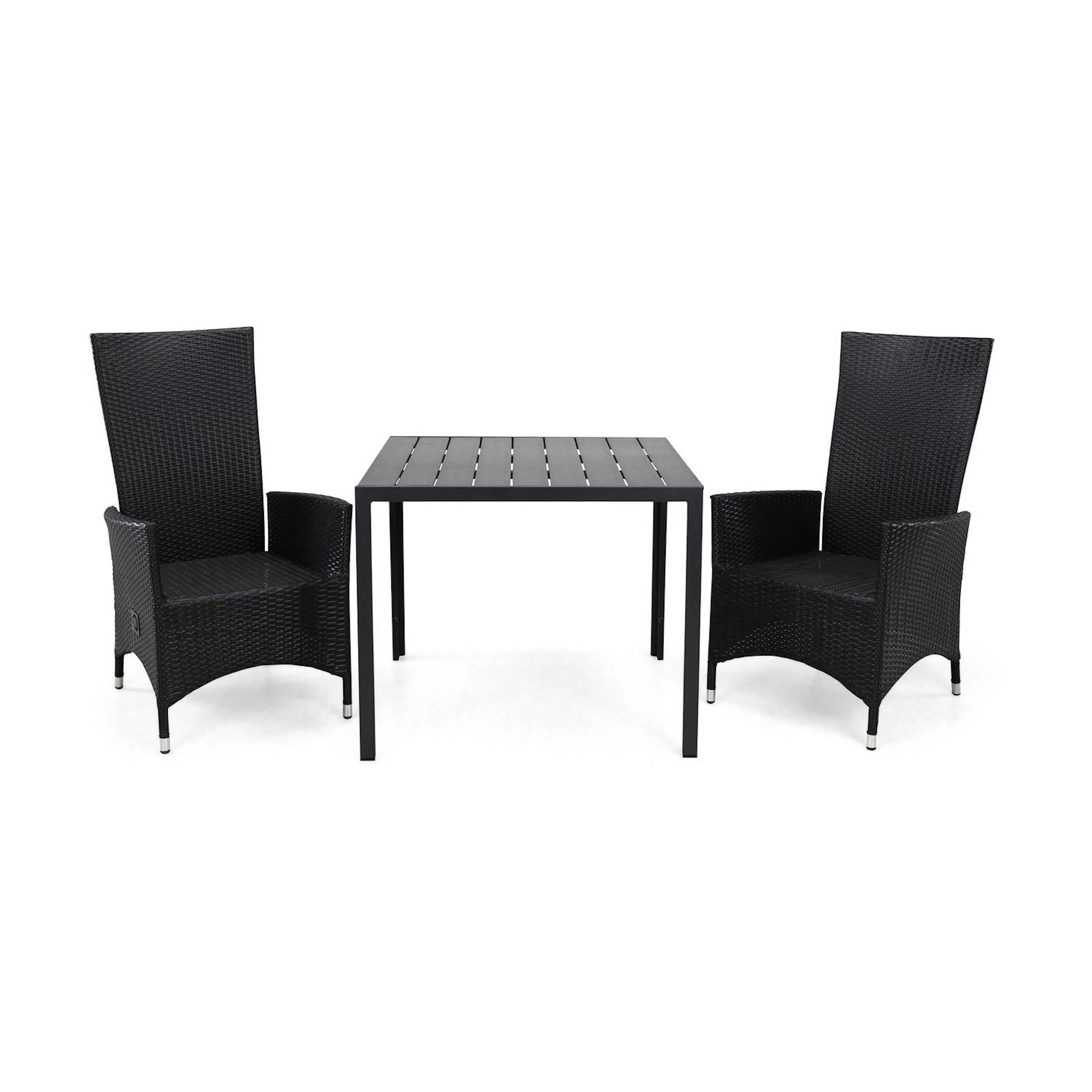 Matgrupp Comfort Garden Tunis Matgrupp Utomhus 90 med 2 Jenny Ställbar Fåtölj