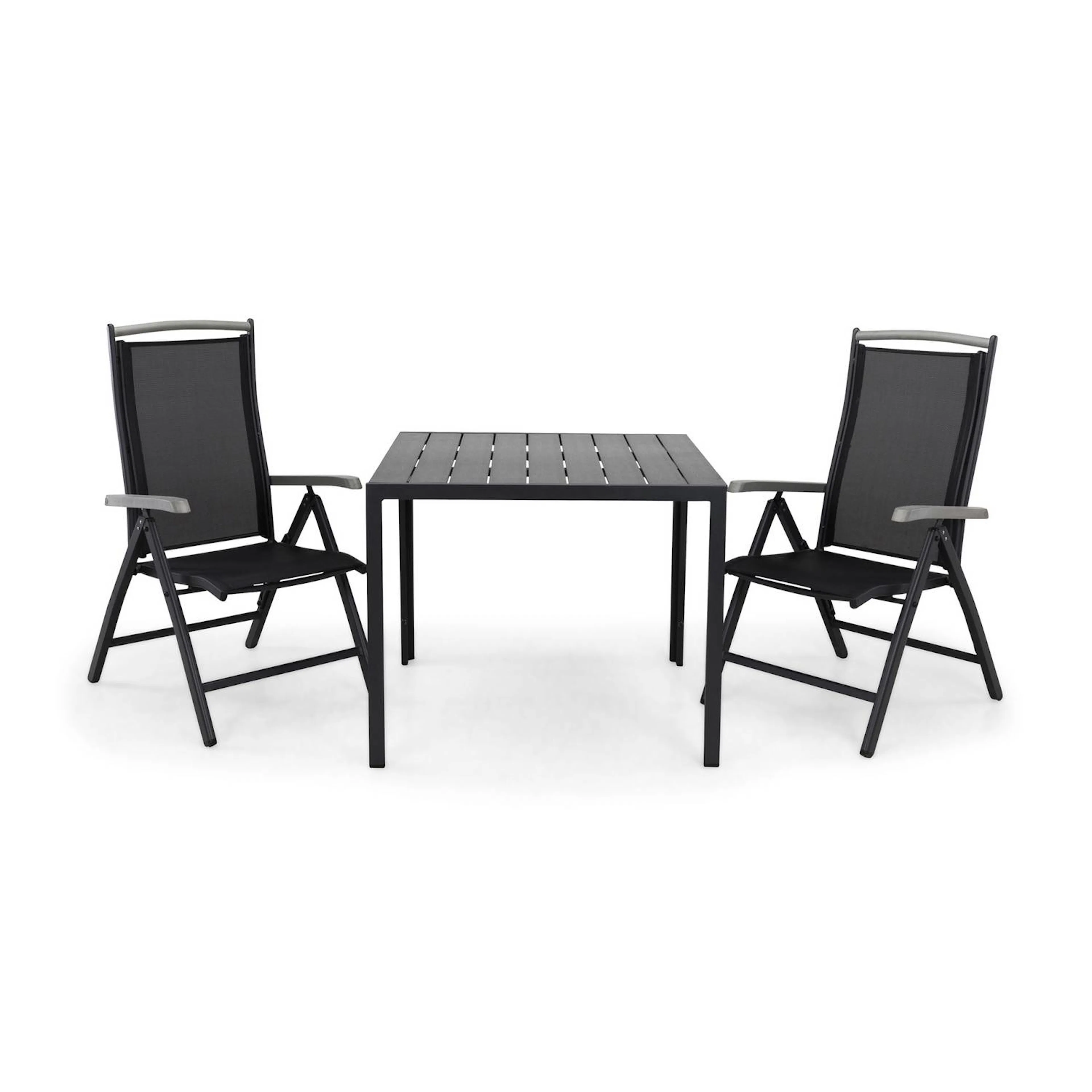 Matgrupp Comfort Garden Tunis Matgrupp Utomhus 90 med 2 Monaco Lyx Positionsstol