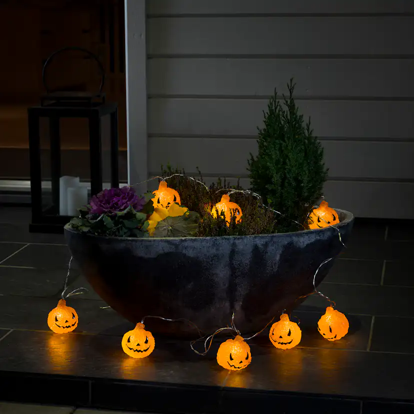 Ljusslinga Gnosjö Konstsmide 8 st Pumpor LED